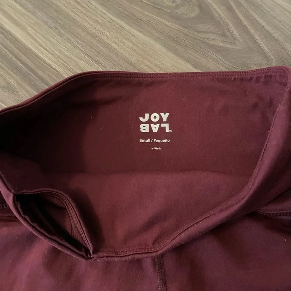 JoyLab Yoga pants maroon red color size S - Picture 6 of 7